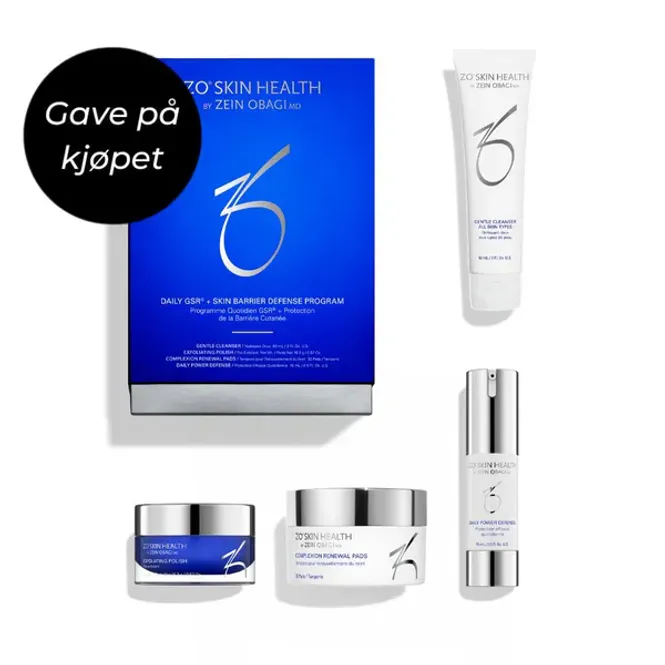 Hovedbilde KAMPANJE ZO Daily GSR + Skin Barrier Defense ...